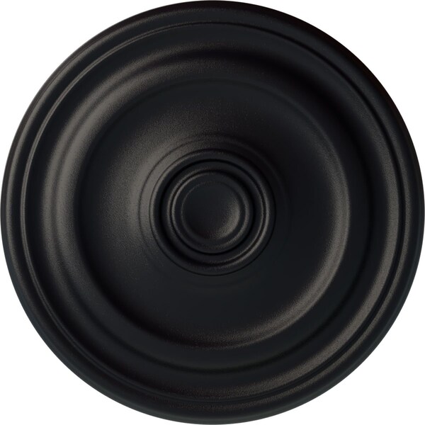 Ekena Millwork Kepler Traditional Ceiling Medallion (For Canopies up to 3 3/4"), 15 7/8"OD x 1 1/2"P, Steel Gray CM16KPSGS - main
